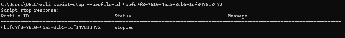 How to use Script runner with Multilogin CLI reference visual 6